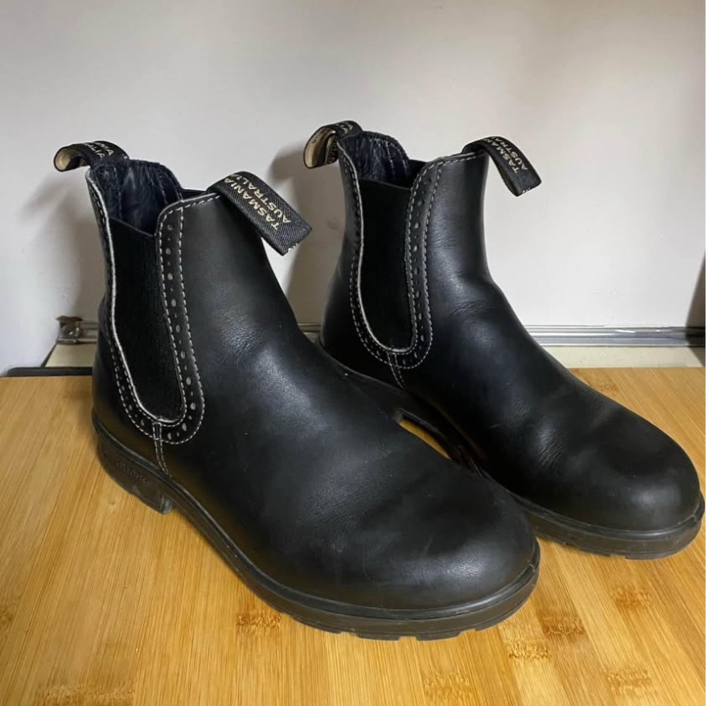 Blundstone 1448 Voltan Black high top Chelsea boot